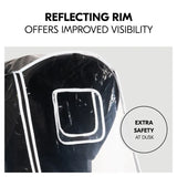 Hauck 4-wheeler pushchair raincover - British product