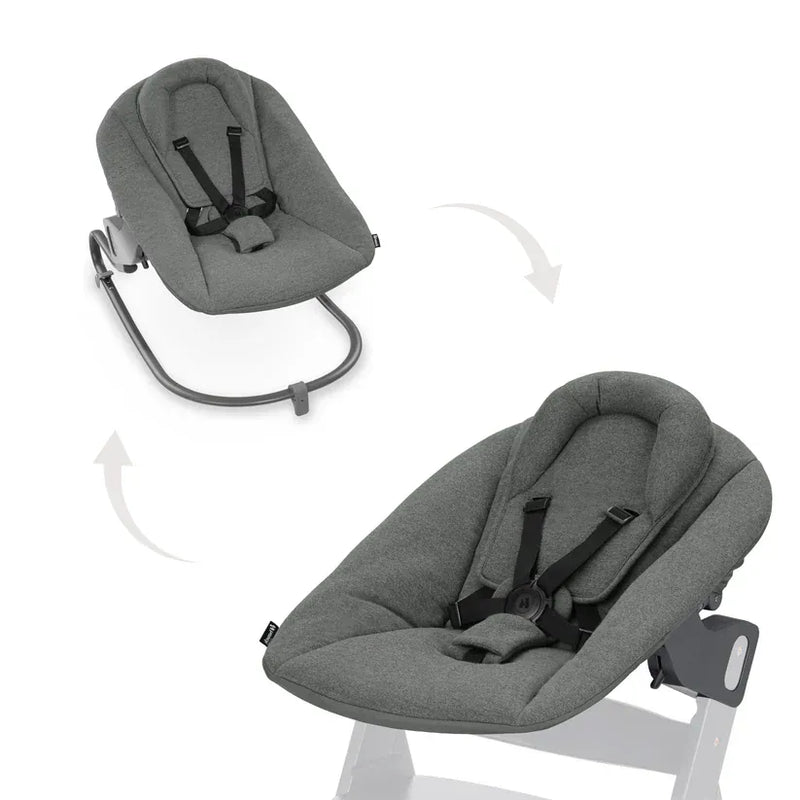 Hauck Alpha Bouncer Premium in Dark Grey - British product