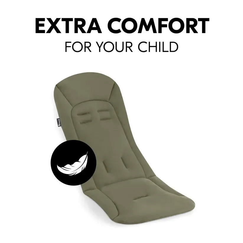 Hauck seat liner olive 70x37cm - British product
