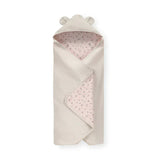 Hauck Snuggle N Dream baby blanket beige bloom 80x80 cm (British brand)