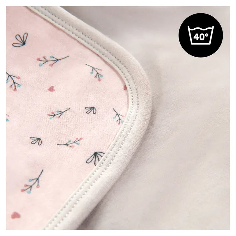 Hauck Snuggle N Dream baby blanket beige bloom 80x80 cm (British brand)