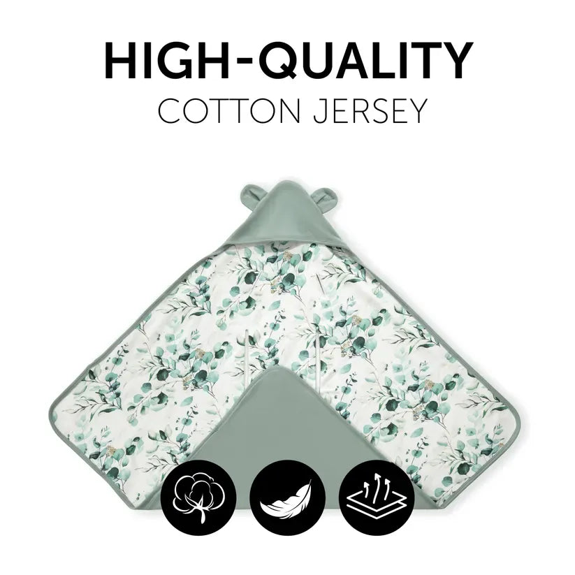 Hauck Snuggle N Dream baby blanket Leaves Mint - British product