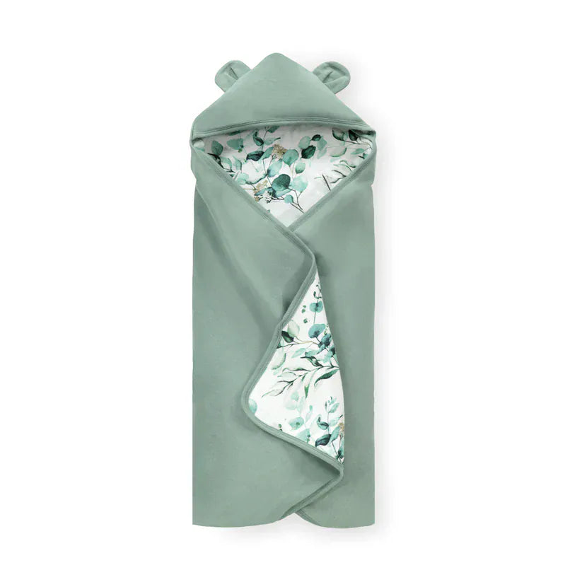 Hauck Snuggle N Dream baby blanket Leaves Mint - British product
