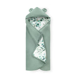 Hauck Snuggle N Dream baby blanket Leaves Mint - British product