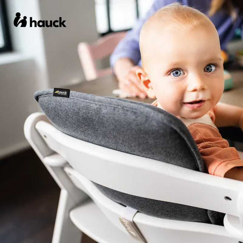 Hauck Alpha Cosy Select Jersey Charcoal highchair seat reducer - British product