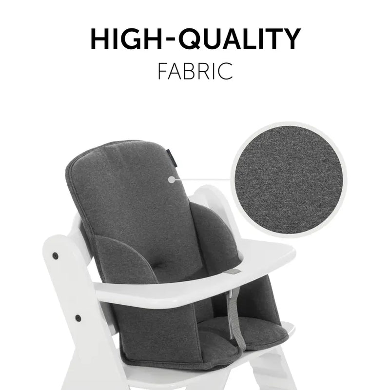 Hauck Alpha Cosy Select Jersey Charcoal highchair seat reducer - British product