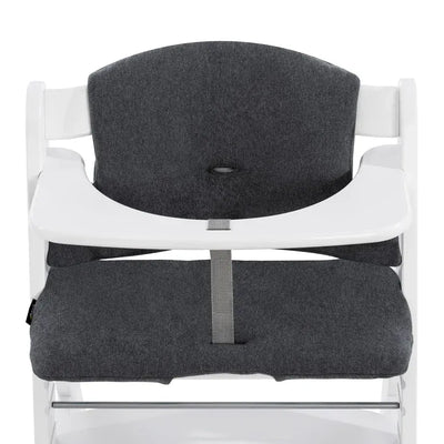 ukbabycentre Hauck Highchair Pad Select Jersey Charcoal- Buy online at McGrocer