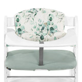 Hauck highchair pad Jersey Leaves Mint, imported from the UK