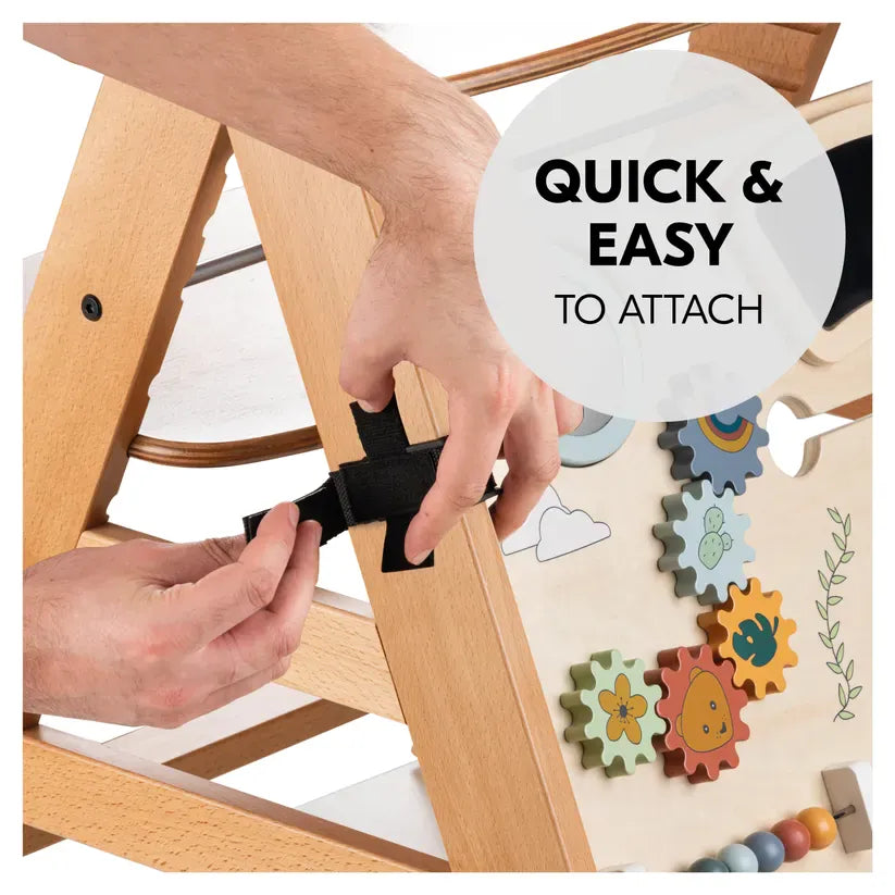 Hauck highchair play board with bead maze (British brand)