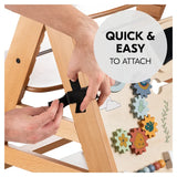 Hauck highchair play board with bead maze (British brand)