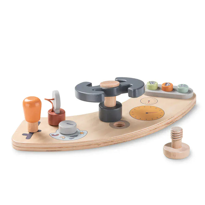 Hauck Play Cockpit interactive wooden highchair toy (British brand)