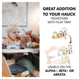 Hauck water animals bead maze toy for highchair play trays - British product