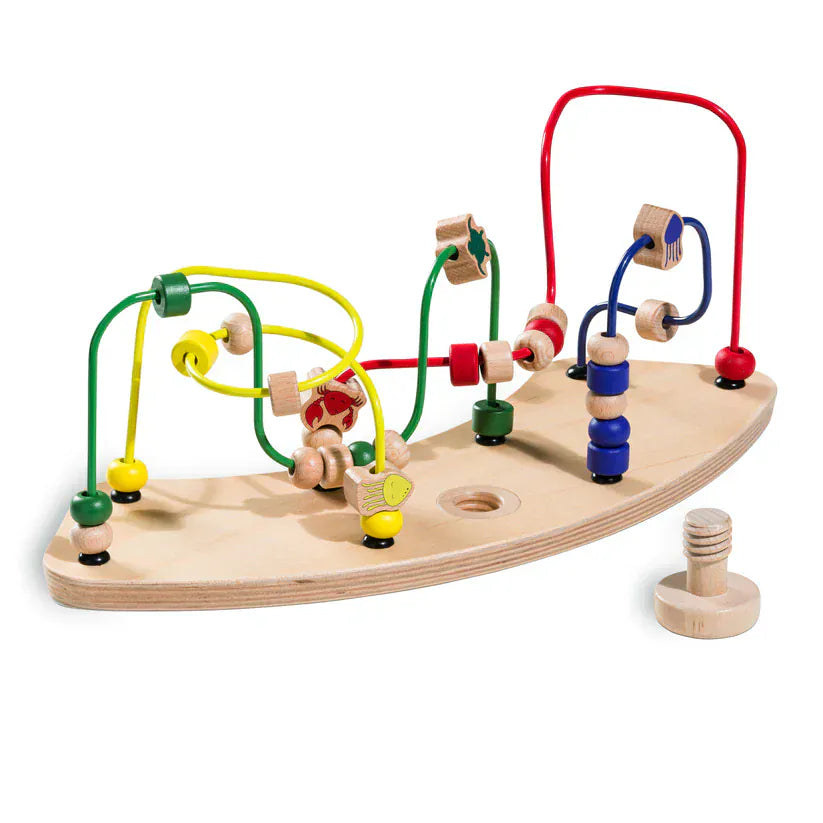 Hauck water animals bead maze toy for highchair play trays - British product