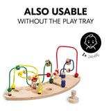Hauck water animals bead maze toy for highchair play trays - British product