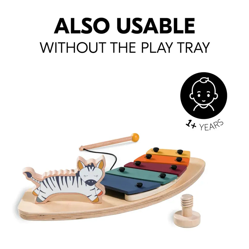 Hauck play music toy zebra wooden xylophone, UK version