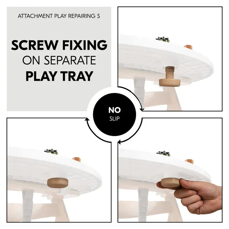 Hauck wooden play toy Repairing S for highchair (British brand)