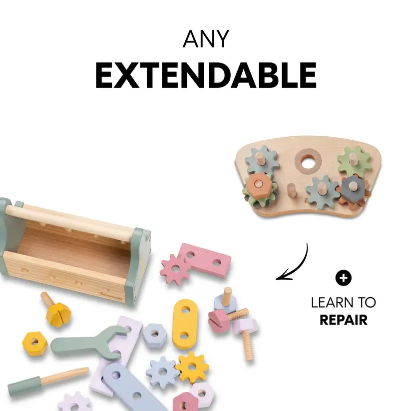 Hauck wooden play toy Repairing S for highchair (British brand)