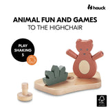 Hauck Play Shaking S wooden bear toy (British brand)