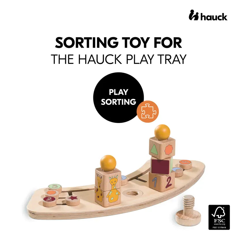 Hauck play sorting toy Giraffe shape sorter, UK version