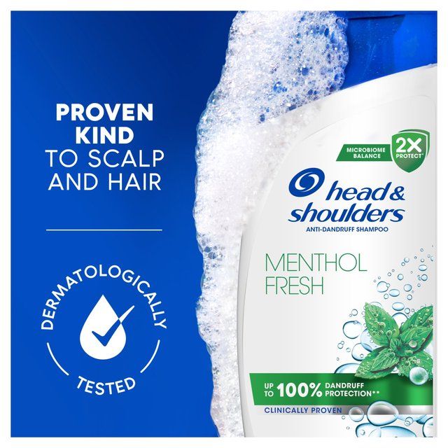 Head & Shoulders Menthol Shampoo   400ml