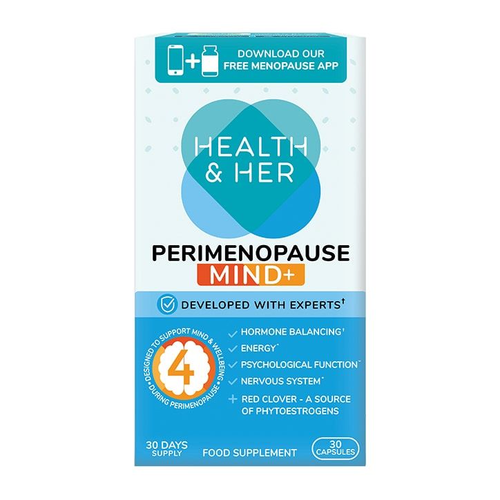 Health &amp;amp; Her Perimenopause Mind+ Multi Nutrient Supplement 30 Capsules