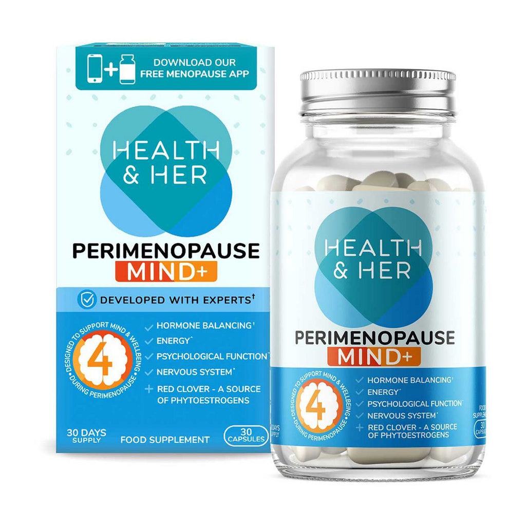 Health & Her Perimenopause Mind+ Multi-Nutrient Support Supplement 30s