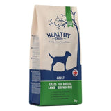 Healthy Paws Grass Fed British Lamb &amp;amp; Brown Rice Adult Dog Food   2kg