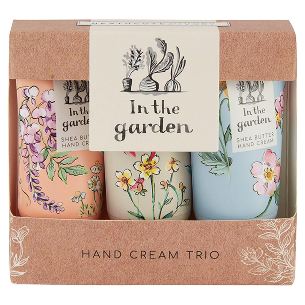 Heathcote & Ivory In The Garden Hand Cream Trio 3x30ml