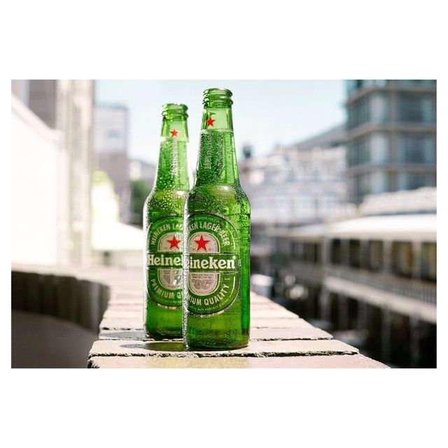 Heineken Lager Beer Bottles   24 x 330ml