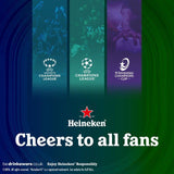 Heineken Lager Beer Cans   6 x 330ml