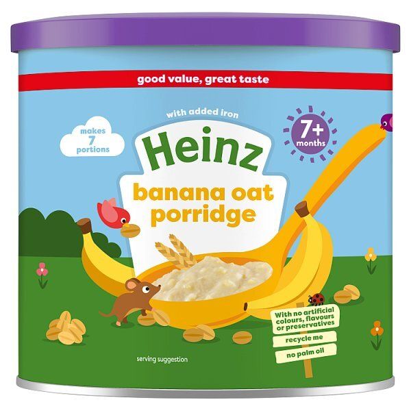 Heinz Banana Oat Porridge Tub 220g