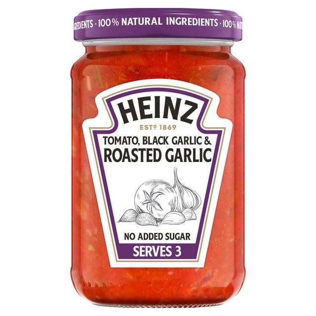 Heinz Black &amp; Pörkölt fokhagymás tésztaszósz 350g 350g