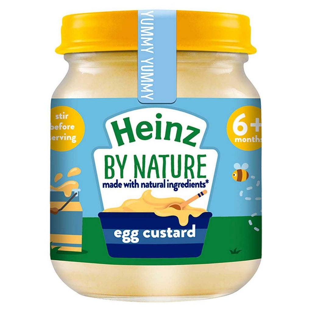 Heinz By Nature Egg Custard Jar, 6+ Months