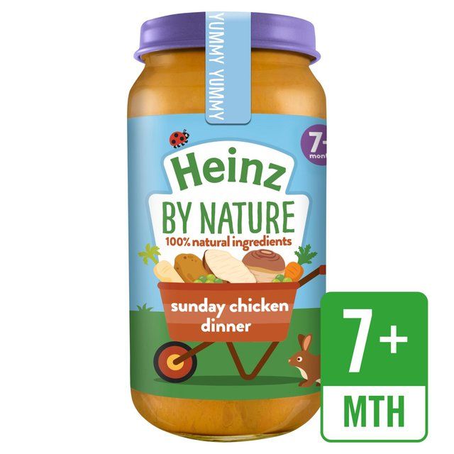 Heinz by Nature Sunday Chicken Dinner Jar, 7 mths+