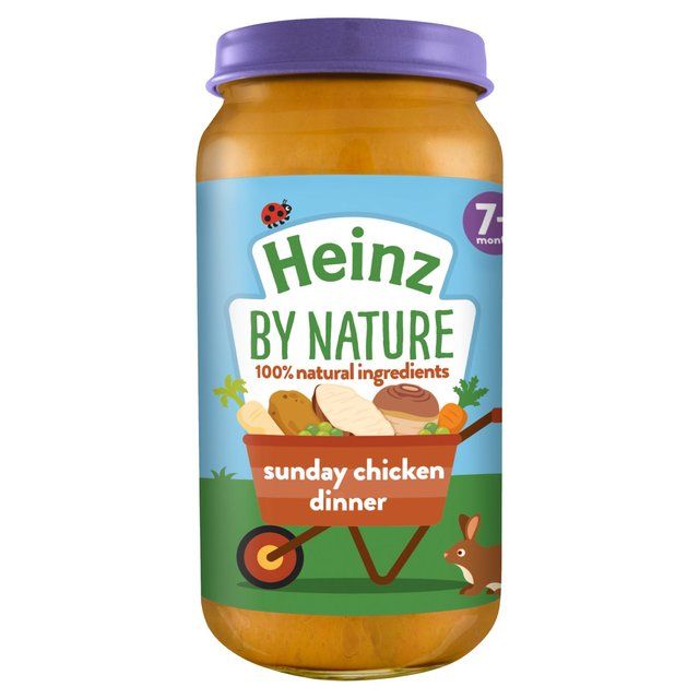 Heinz by Nature Sunday Chicken Dinner Jar, 7 mths+