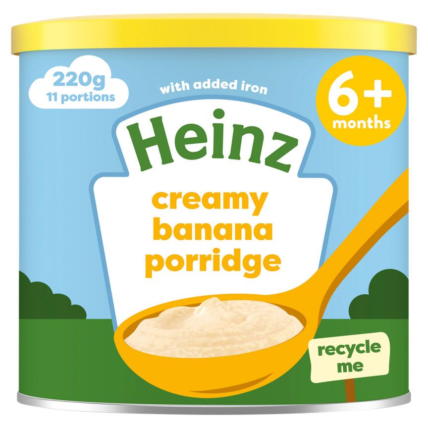 Heinz Creamy Banana Porridge 6+ Months 220g