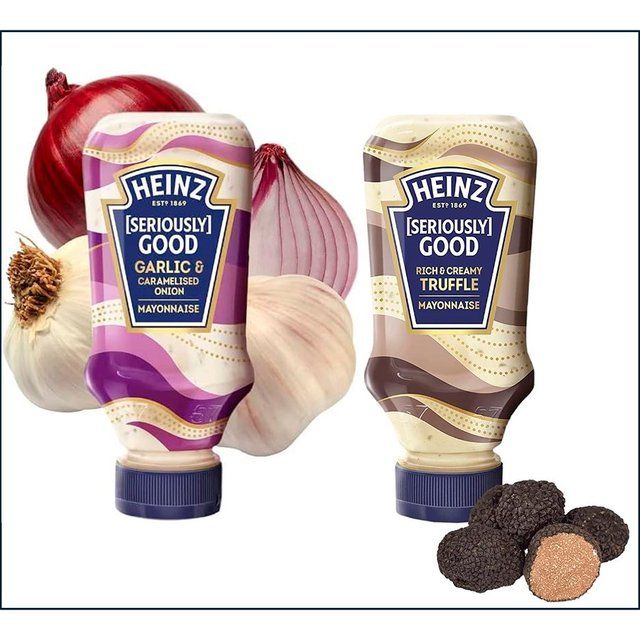 Heinz Garlic &amp;amp; Caramelised Onion Mayonnaise   220ml