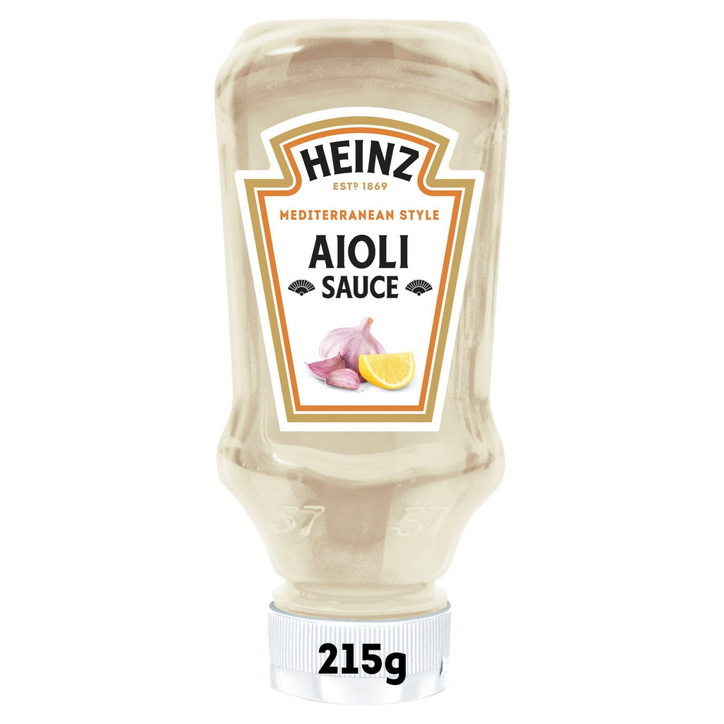 Heinz Mediterranean Style Aioli Sauce 215g