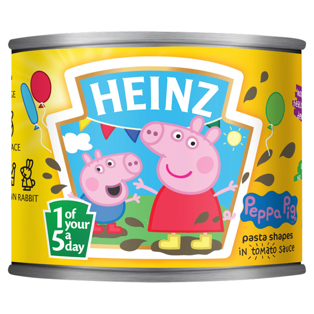 Heinz Peppa Pig Pasta Shapes 205g