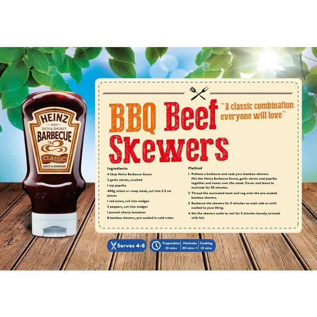 Heinz Sweet Sticky BBQ Sauce   500g