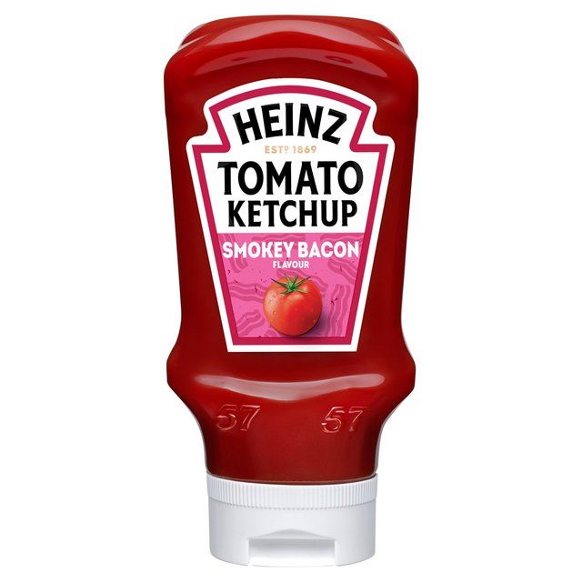 Heinz Tomato Ketchup Smokey Bacon Flavour   400ml