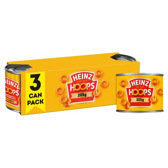 Heinz Triple Pack Spaghetti Hoops   3 x 205g