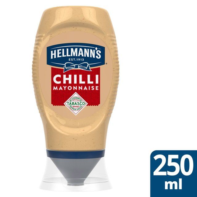 Hellmann's Chilli Squeezy Mayonnaise   250ml