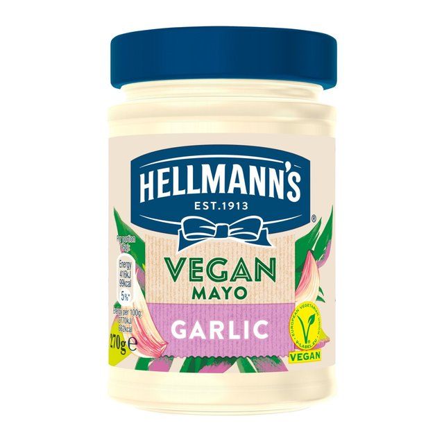 Hellmann's Vegan Garlic Mayonnaise   270g