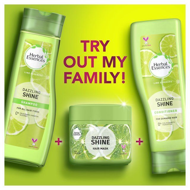 Herbal Essences Dazzling Shine Shampoo   400ml