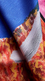 Lush Highland Cow Knot Wrap 50x50cm, imported from the UK