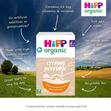 HiPP Organic Creamy Porridge Baby Cereal 6+ Months (4 x 160g)