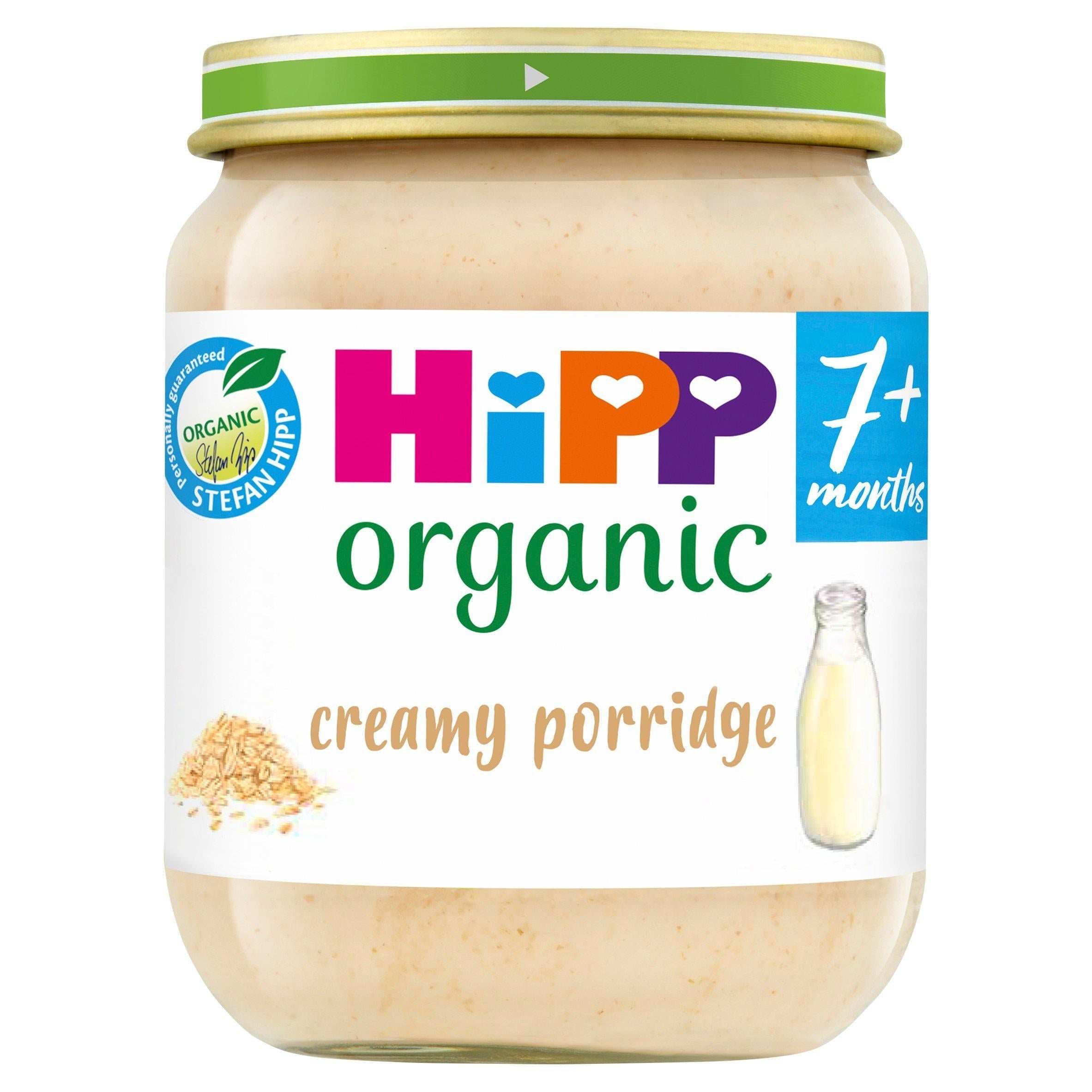 HiPP Organic Creamy Porridge Baby Food Jar 7+ Months 160g