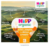 HiPP Organic Potato Pumpkin &amp;amp; Chicken Scrumble Toddler Tray Meal 12m+   230g