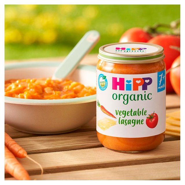 HiPP bio növényi lasagne bébiétel tégely 7+ hónapos 190g